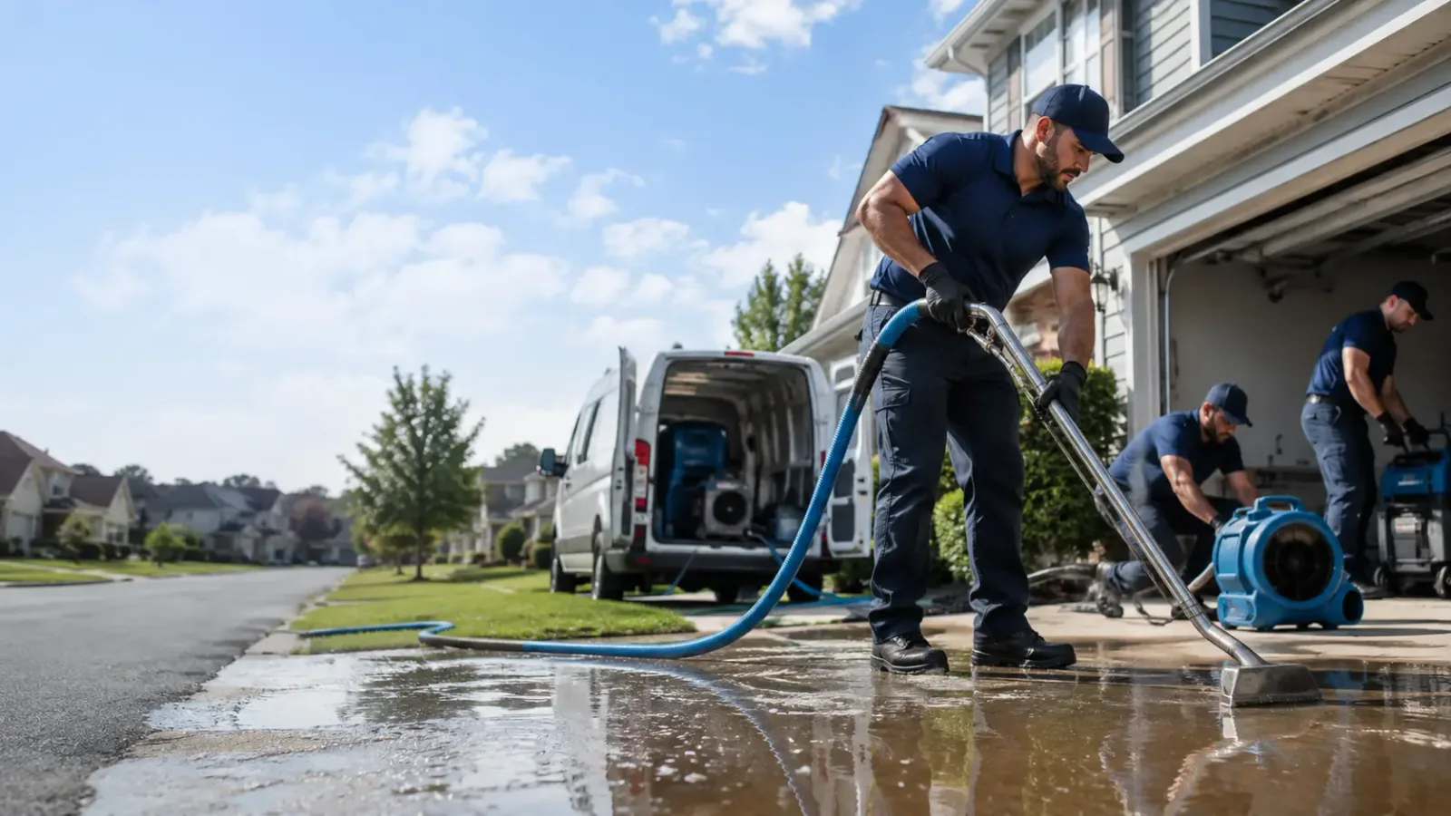 Flood Damage Restoration in Kechi, KS